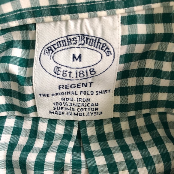 Brooks Brothers Men’s Regent Button Down Shirt - Picture 5 of 6